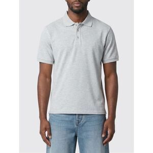 Saint Laurent Polo Shirt Men Grey